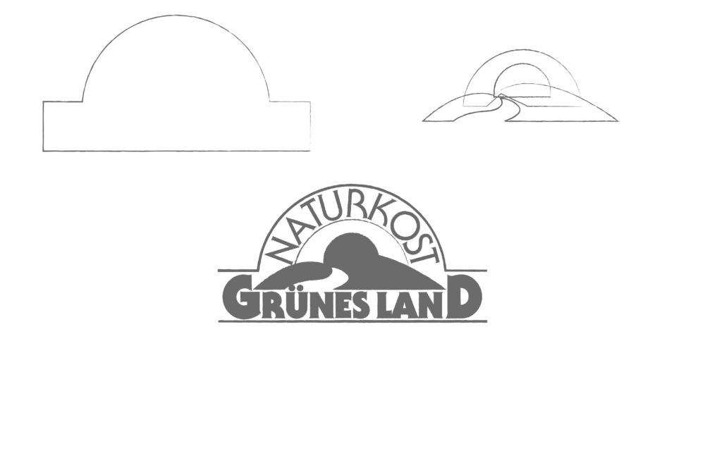 Wesemann Agency Braunschweig - Project - Branding - Logo sketch - GruenesLand